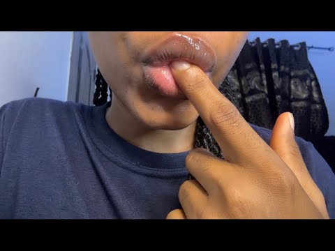 ASMR SPIT PAINTING (No Talking) Mouth Sounds 👄💥