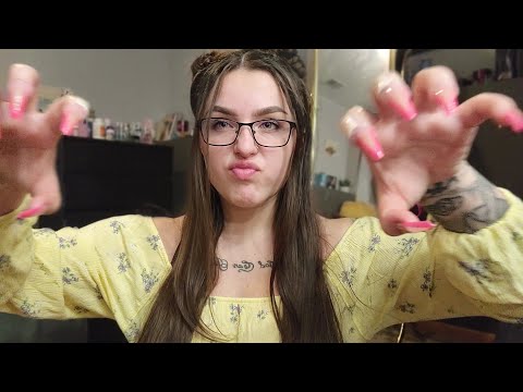 ASMR- JUST Nail Sounds! Flicking, Tapping & Scratching!