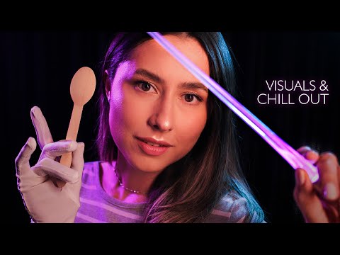 ASMR Watch This If You Need To Relax ✨ with hand movements, visuals, lightsabers, Jellyfish, +
