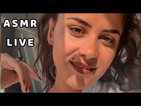 Arabic ASMR LIVE 🥳 اول لايف اي اس ام ار على القناة - دردشة همس سريع عن كل شي