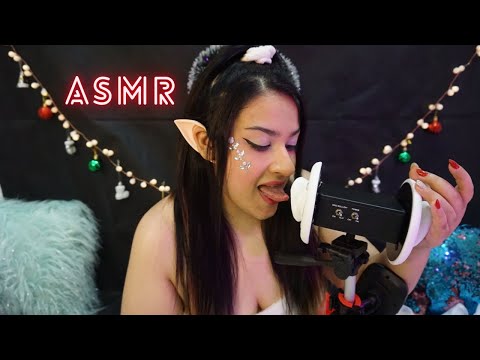 ASMR Elf Ear Eating | Body Tingling Licks 💦👅