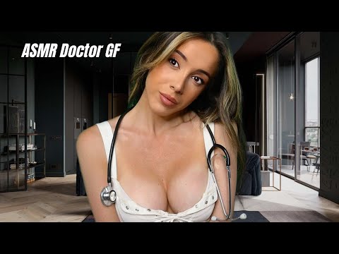 ASMR Doctor Girlfriend Takes Care of You | soft spoken + personal attention