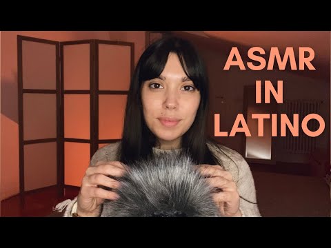 ASMR | Close-up whispering in latino per farti addormentare • layered brushing
