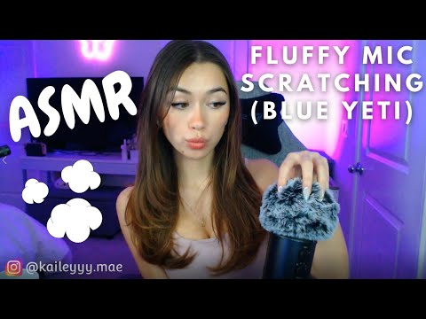 ASMR Fluffy Mic Scratching (Blue Yeti)