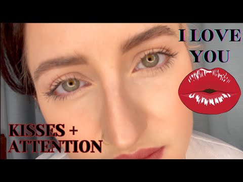 ASMR: SOFT POSITIVE ATTENTION FROM YOUR GIRLFRIEND | Gf Role-Play | Kisses | I Love You