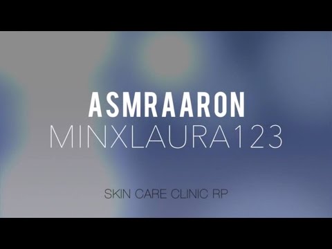 ASMR Skin Care at the spa - Collab with ASMRAaron  - Relaxing Face Pampering