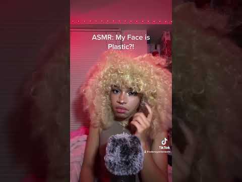ASMR My Face is Plastic?! Tapping ASMR
