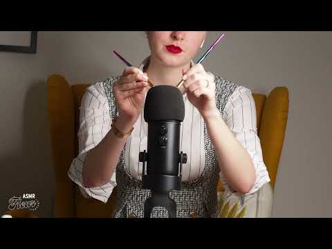 ASMR | Ear-To-Ear Microphone Brushing (no talking)