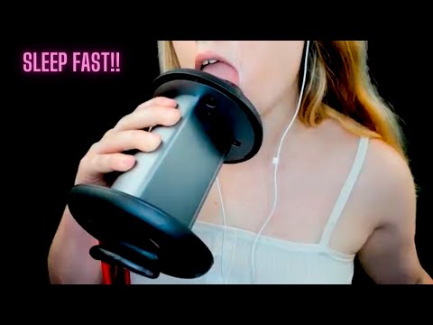 ASMR - SUPER UP CLOSE EAR LICKS - WITH PANNING - Sleep in 20 mins