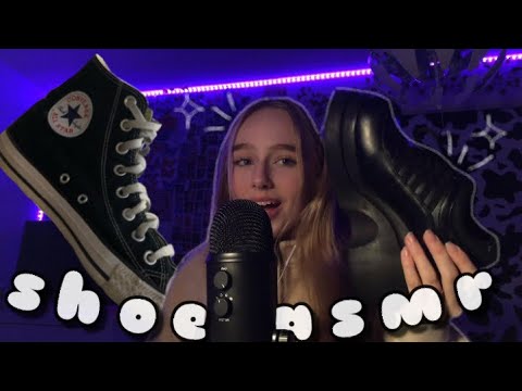 ASMR shoe collection | tapping on my favourite shoes