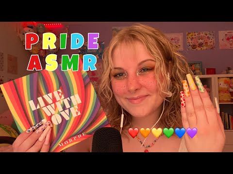 ASMR fast and aggressive ALL RAINBOW TRIGGERS for PRIDE MONTH!!!✨🌈✨🌈✨🌈✨🌈✨