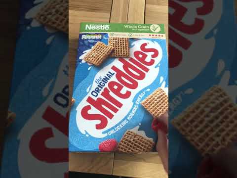 ASMR Tapping | Scratching | Tracing on cereal boxes!