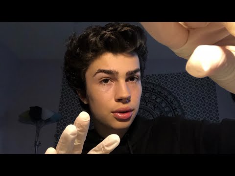 ASMR- Headache Relief/Pamper Treatment RP (Hand movements, Repeated Words)