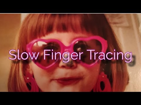 ASMR - SLOW FINGER TRACING AND TAPPING |SOFT COVER|BRAIN TINGLES|PAPER