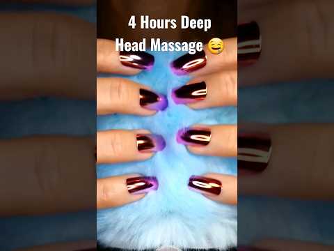 Asmr Deep Head Massage 🤤 #asmr #asmrsleep #notalkingasmr #4k
