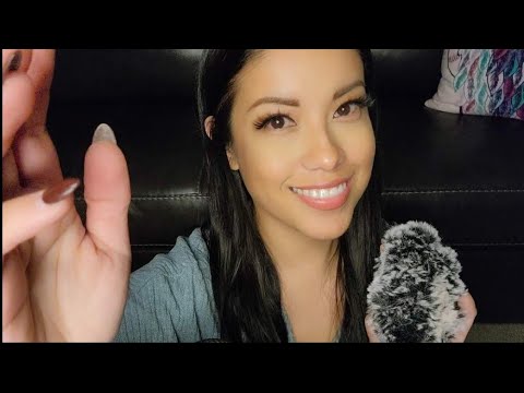ASMR| Mic Scratching & Whispered Positive Affirmations ✨️ 🥰