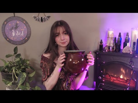 ASMR Roleplay: Witch Brews You a Potion in Hidden Apothecary | Soft Spoken | For Anxiety & Sleep