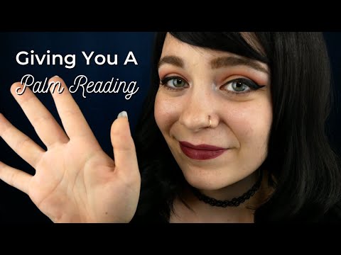 ASMR Getting Your Palm Read By The Goth Girl at The Crystal Shop | Soft Spoken Personal Attention RP