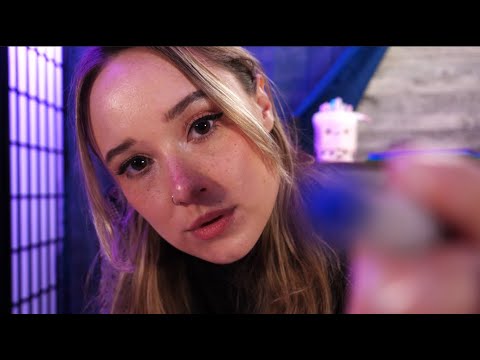 ASMR Girl in Detention Gives You a Face Tattoo | Gum Chewing, Do As I Say, Personal Attention