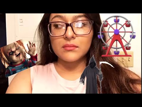 ASMR |  I Almost Died ... TWICE 😰🎡 | Mic Scratching