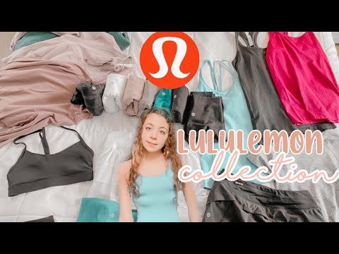 Lululemon collection of a 15 year old! Try on! ⚡️⚡️