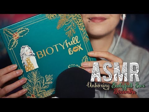 ASMR Français  ~ Unboxing BIOTYfull Box de Décembre
