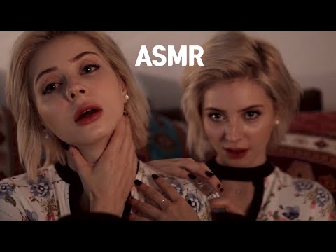 ASMR 👄 Healing Face Touching 🌛 Hand Movements