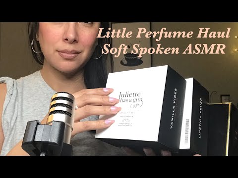 Little Perfume Haul ASMR ~Soft Spoken