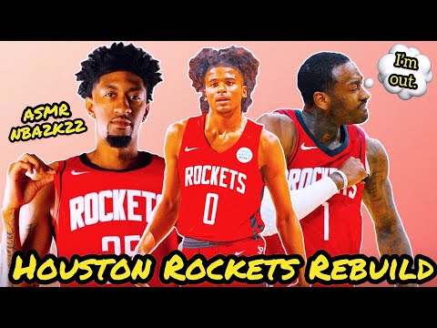 Rebuilding The Houston Rockets In NBA2K22 ( ASMR )
