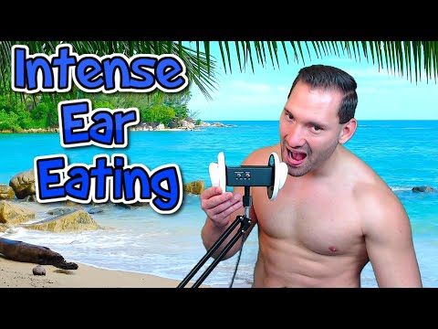 ASMR - Intense Ear Eating By The Ocean