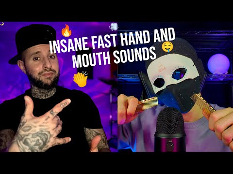 ASMR INSANE FAST HAND AND MOUTH SOUNDS (Mr. Blind x @tonytriggersasmr Collaboration)