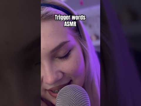 Trigger words with sticky tapping ASMR #asmr #triggerwords #tapping