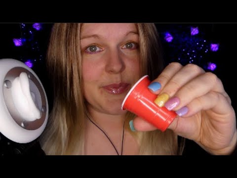 ASMR 1 MIN Trigger Word (SCOOP) Mouth Sounds, Layers✨✨