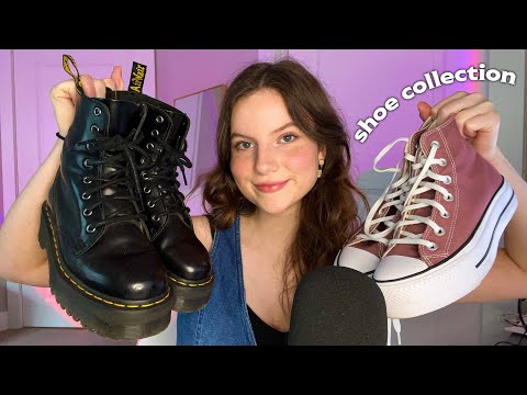 ASMR My Shoe Collection 👟 Tapping & Scratching