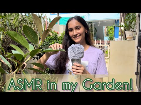 ASMR in my garden (7K subscriber special)