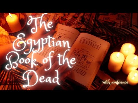 ASMR - The Egyptian Book of The Dead - Unintelligible Whispered Reading (WITH ambient sounds)