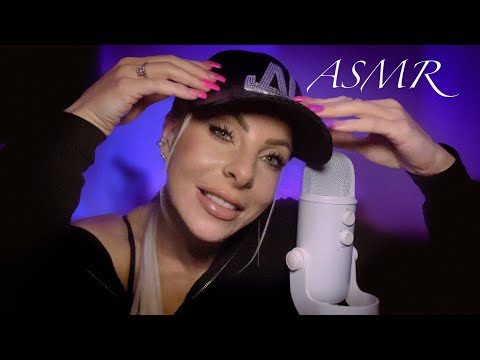 ASMR SUPER Clicky Whisper + SOFT & DELICATE Hat Tapping While Eating Some Gummies ASMR MOUTH SOUNDS