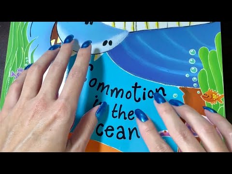 ASMR Reading “Commotion in the Ocean” (Whispers, Page-Turning, Tapping, Tracing)