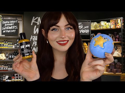 [ASMR] The Lush Store at Christmas 🎄