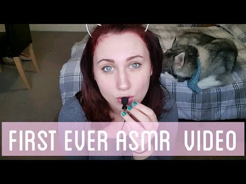 MY FIRST ASMR VIDEO!| Introducing me! With breathy kisses, mouth sounds and rambling.