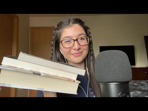 ASMR Book Triggers(tapping, scratching, reading)