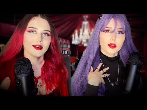 ASMR Vampire Twin Sisters Kidnapped You For Experiments🧪🍷