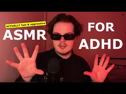 Actually Fast & Aggressive ASMR for ADHD (Unpredictable Triggers, Fast Tapping & Scratching) 4