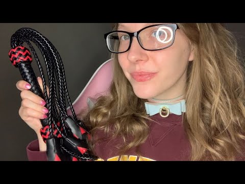 ASMR Unboxing + Reviewing Utimi Adult Toys - Collar & Rose Whip