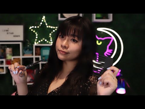 ASMR | 💇Salon Roleplay | The Most Realistic ASMR Scalp Check, Facial, Haircut, and Blowout