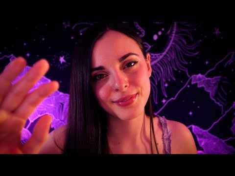 ASMR | Loving Personal Attention Before Bed 🌙🌷 (Energy Healing, Face Touching, Hand Movements)