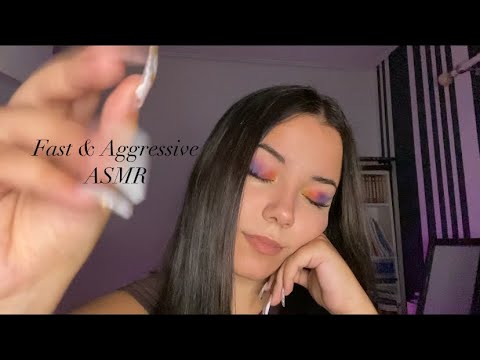 ASMR | Fast and Aggressive Hand Movements | Hand Sounds