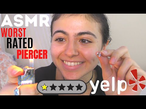 ASMR || worst rated piercing does your piercings