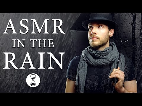 ASMR TINGLES IN THE RAIN ✰ Whispering & Inaudible Whispering ✰ Mic Blowing & Touching ✰ Rain Sounds