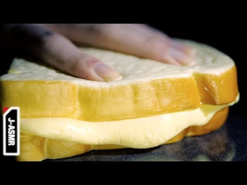 ASMR 🍞マーガリンスライムと食パンスクイーズ🍞